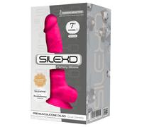 SilexD Premium Silicone 7 Inch Dildo Pink