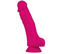 SilexD Premium Silicone 7 Inch Dildo Pink