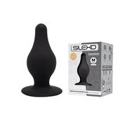 SilexD Dual Density Medium Silicone Butt Plug Tapered Tip Suction Base