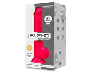 SILEXD Premium Silicone 9.5-Inch Dildo, Pink
