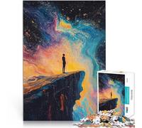 Silhouette at the EdgeJigsaw Puzzles for Adults 1000 Piece learning educational toys for is ideal as a gift for the whole family 38x26cm
