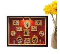 Silhouette Box - 8.94x12.36x1.46 Inches DIY Mini Museum Silhouette Box, Boxes Picture Frame, Handmade Table Decoration | For Home Office Dorm Living Room Bedroom Study Nursery Dressings