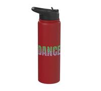Silhouette Boys Dance Stuff | Dancer Stuff | Mens Dancing Stainless Steel Insulated Water Bottle