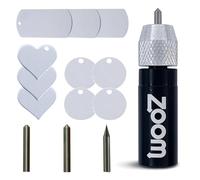 Silhouette Cameo 4 Engraving, Embossing, & Etching Tool; 3 in 1 Silhouette Etching Starter Kit for use in Silhouette Cameo 4, Cameo 4 Pro, and Cameo 4 Plus by Zoom Precision