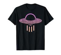Silhouette Icon Ufo Design | Ufo Hunter Aliens Girls Ufo T-Shirt