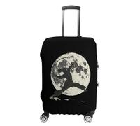 Silhouette Karate Martial ArtsTaekwondo Travel Luggage Cover Washable Anti-Scratch Baggage Suitcase Protector S