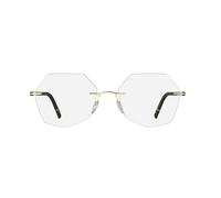 Silhouette The Wave Demo Rimless 5567/OC Women's Glasses, Gold, Size 57