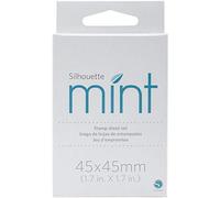 Silhouette Use Sheet Set to Create Custom Stamps Mint, Rubber, XL