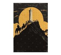 Silhouettes at The Tower Artistic Jigsaw Puzzle for Adults, 300 PCS