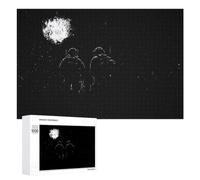 Silhouettes in The Dark Jigsaw Puzzle for Adults, 1000 PCS