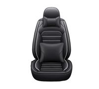 SILHUP Auto Seat Covers For CHRYSLER All Models 300C 200 Full Coverage 5 Seat Car Cover Accessories(Black White 5 Seat g)