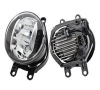 SILHUP Car Headlamp Assembly 1pair For Toyota For Auris (_E18_) 2012-2018 Front Bumper H11 LED Fog Light 12V Halogen Lamp Fog Light Assembly(LED-Aluminium)