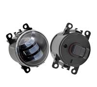 SILHUP Car Headlamp Assembly For BRV 2016 2017 2018 Car Front Bumper Fog Lamp Daytime Running Light DRL Fog Light Assembly(White-Plastic)