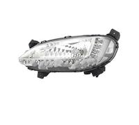 SILHUP Car Headlamp Assembly For Hyundai For Santa Fe For Maxcruz 2013 14 15 16 Front Bumper Fog Light Foglight DRL Day Running Lamp Headlight(Left)