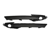 SILHUP Car Headlamp Assembly For Mazda For CX-5 CX5 II 2017-22 LED Front Bumper Fog Light Cover Foglight Fog Lamp Foglamp Frame Assy DRL Grill(1Set Frame)