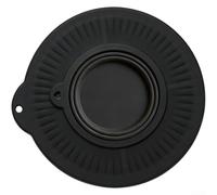 Silic Splash-Proof Mixing Bowl Cover for 4.5-5 Quart Bowls, Dishwasher Safe, Foldable & for Dough Proofing, Fermentation, Refrigeration(A)