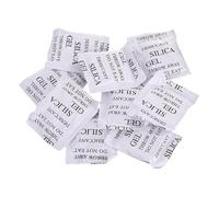 Silica Gel Desiccant Packets, 0.5g, 100 Pack, Moisture Absorbers for Jewellery, Electronics, Cameras, Clothes (S)