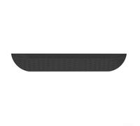 Silica Gel Threshold Bar for Sweeping Robots - 58 Cm X 20 Cm Climbing Pad with Rounded Slope Edges Multi-Module Splicing Design for Smooth Obstacle Crossing (1 Piece)(black-58cm)