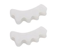 Silica Gel Toe - Hallux Valgus Separator, Toes Straightener with Stretching Use, Toe Spacer with Adjustable Feature, Foot Accessory, Health Tool for Women Men Shoes Sandals Sneakers EDA House Comfort