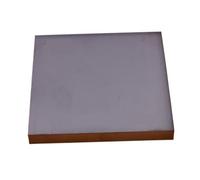 Silicon Carbide Ceramic Plate, SiC Ceramic Chip Pressless Sintering Bulletproof Sheet 1PC(50X50X5mm)