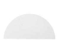 Silicon Carbide Half Round Kiln Pad for Pottery Students and Artists | Refractory Burning Pad, Even Heating for Clay Sculptures and Glazed Ware, Studio Use