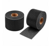 Silicon Carbide Sanding Rolls, 240/320 Grit, 2 Pack Double-Sided Open Mesh Plumbing Sanding Cloth, 1-1/2 in x 10 yd Each, Abrasive Roll for Copper Pipe, Metal, Wood, Plastic and Fine Finishing