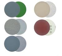 Silicon Carbide Wet Dry Sanding Discs 2 Inch 25 Pack Assorted Grit 1000 To 5000 For Automotive Headlight Stone Lacquer Wood Polishing And Mirror Finish Treatment With Uniform Particle Distribution
