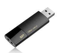Silicon Power 128 GB Blaze B05 USB 3.1 Gen1 interface up to 150 Mb/s, retractable design, Black