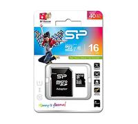 MicroSD Card 16GB Silicon Power SDHC CL.10 inkl. A NEW