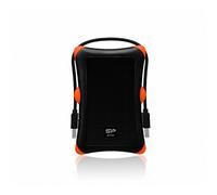 Silicon Power 1TB External Portable Hard Drive Rugged Armor A30 Shockproof 2.5-Inch USB 3.0, Military Grade MIL-STD-810G, Black