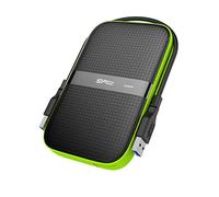 Silicon Power 2 TB External Portable Hard Drive Rugged Armor A60 Shockproof Water-Resistant 2.5-Inch USB 3.0 , Military Grade MIL-STD-810G & IPX4, for PC/Mac/Xbox One/Xbox 360/PS4/PS4 Pro/PS4 Black