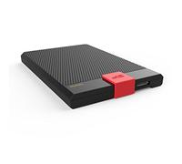 SILICON POWER 2 TB Portable Hard Drive Diamond D30, Bookmark as Port Sliding Protector, Black