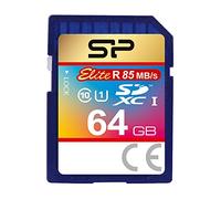 Silicon Power 64GB SDXC UHS-I Memory Card, Elite Series