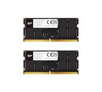 Silicon Power DDR5 32GB (2x16GB) 4800MHz (PC5-38400) 262-pin CL40 1.1V SODIMM Non-ECC Laptop RAM Computer Memory SP032GBSVU480F22