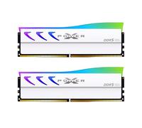 Silicon Power DDR5 32GB (2x16GB) Storm RGB 6000MT/s (PC5-48000) 288-pin CL36 1.35V UDIMM Desktop Memory Module RAM SP032GXLWU60FFDL White