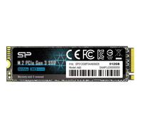 Silicon Power 512GB NVMe M.2 SSD Gen3x4 Up to 2200MB/s Read 1600MB/s Write