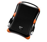 SILICON POWER SP000HSPHDA30S3K 2.5-Inch to USB 3.0 Shock Resistant External Hard Drive Enclosure - Black