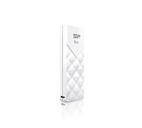 Silicon Power SP008GBUF2U0 3 V1W 8GB Memory Stick USB 2.0 white
