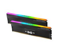 Silicon Power SP032GXLWU60FFDF 32GB (2x 16GB) Zenith RGB 6000 MT/s (PC5-48000) 288-Pin CL36 1.35V UDIMM Black DDR5 Memory Module