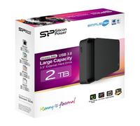 Silicon Power Stream S06 External Hard Drive 2Tb Hdd Usb Portable Disk Pc