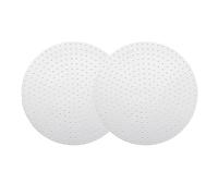Silicon Rice Mat, 30cm/11.81in Rice Cooker Burnt Proof Pad for Home Commercial Rice Cooker White-2 PCS