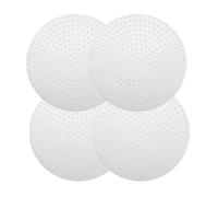 Silicon Rice Mat, 30cm/11.81in Rice Cooker Burnt Proof Pad for Home Commercial Rice Cooker White-4 PCS