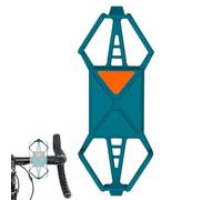Silicon Road Bike Phone Holder - Quick Release Trunk Mount | Shock-proof Cycling Phone Mounting with Safety Lock for Commuting and Riding Outdoors - Fit for GPS -N