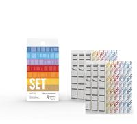 Silicon Sandpaper Refill Pack, 14 Pieces, 7 Grits 180-1200, for DSPIAE PRO Reciprocating Electric Sander