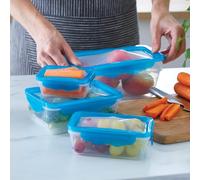 Silicon Stretch Lid Containers Storage for Food | Set for 4 PCS