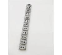 Silicon Strip For Casio WK-110 WK-500 Wk6300 WK6600 Conductive Key Contact Rubber(1 piece 12 keys)
