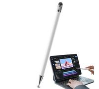 Silicon Touch Pen -Double -Disk Touch Pen, Metal Design -High -Precision Touch Screen Pen, Work, Study, Painting and Smooth Writing Comfort for Intra Writing Comfort