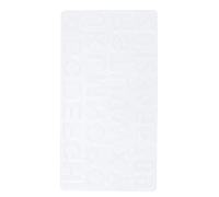 Silicona 26 Formas de Letras Mayúsculas Gota Pegamento DIY Colgante Decoración Molde Reutilizable Antiadherente Letra de Resina de Silicona para Fabricación de Llaveros Calidad