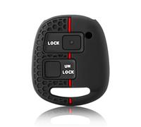 Silicone 2 3 Buttons Car Key Case Cover For Toyota FJ For Cruiser For Land 2008-2014 For Yaris For Echo Auto Parts(A Style)