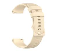 Silicone 20 22mm Strap Compatible with Vantage V3 M2/M Grit X Pro Titan Sport Wristband/Ignite 3 2 Unite Pacer Band Bracelet(Beige,22mm Wristband)